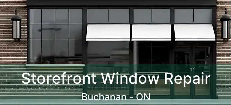  Storefront Window Repair Buchanan - ON