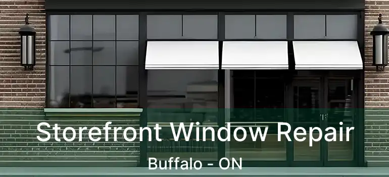  Storefront Window Repair Buffalo - ON