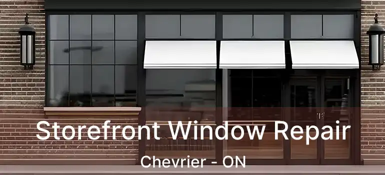  Storefront Window Repair Chevrier - ON