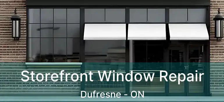  Storefront Window Repair Dufresne - ON