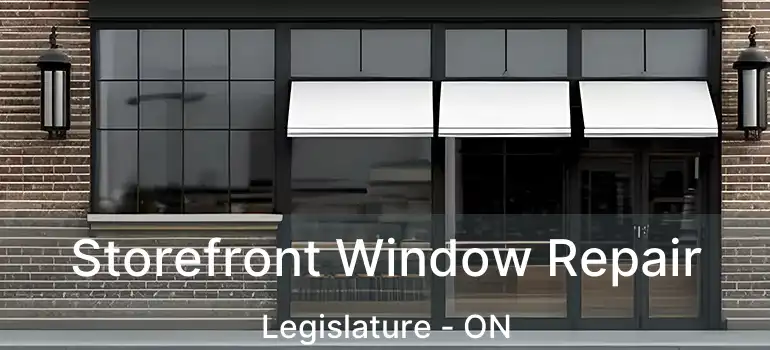  Storefront Window Repair Legislature - ON