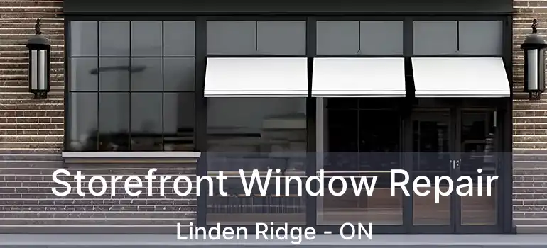  Storefront Window Repair Linden Ridge - ON