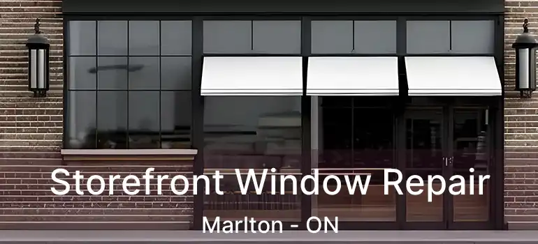  Storefront Window Repair Marlton - ON