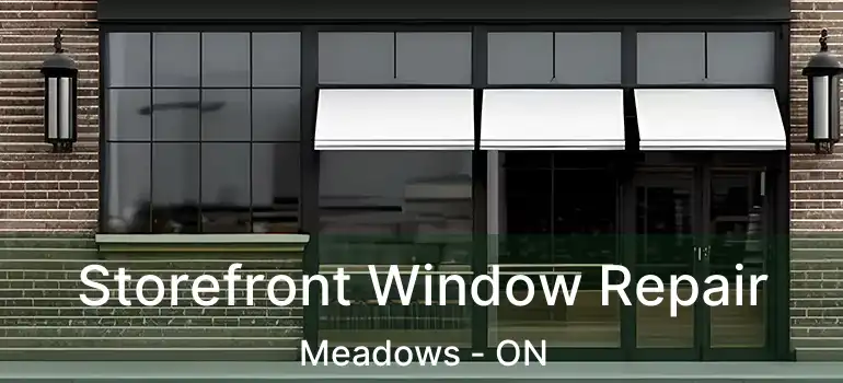  Storefront Window Repair Meadows - ON