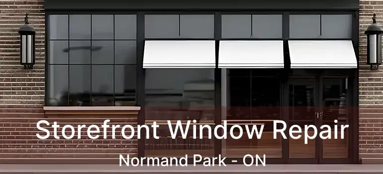  Storefront Window Repair Normand Park - ON