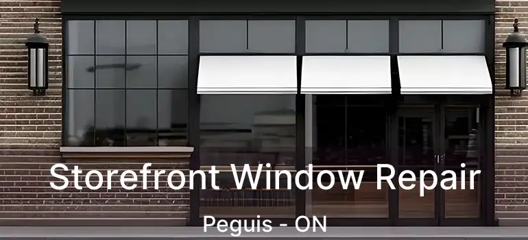  Storefront Window Repair Peguis - ON
