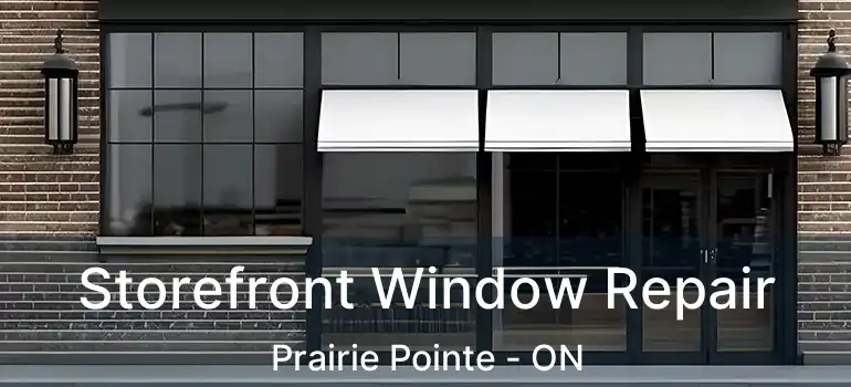  Storefront Window Repair Prairie Pointe - ON