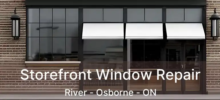  Storefront Window Repair River - Osborne - ON