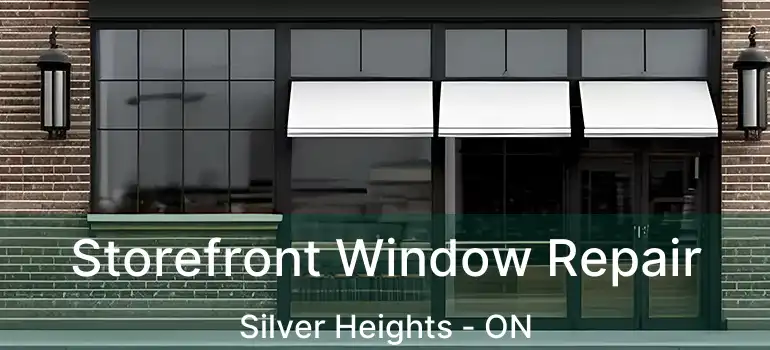  Storefront Window Repair Silver Heights - ON