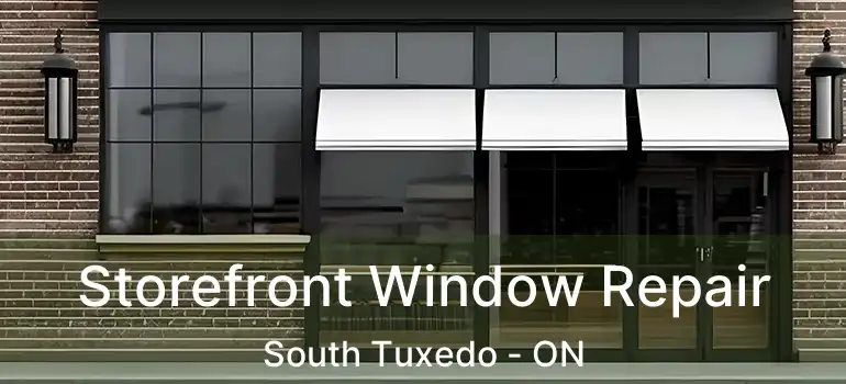  Storefront Window Repair South Tuxedo - ON