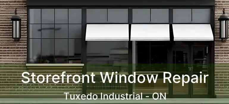  Storefront Window Repair Tuxedo Industrial - ON
