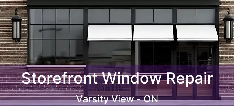  Storefront Window Repair Varsity View - ON