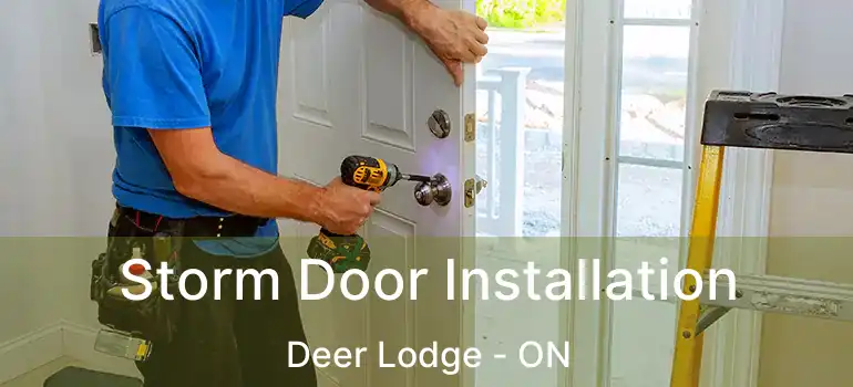  Storm Door Installation Deer Lodge - ON