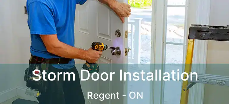  Storm Door Installation Regent - ON