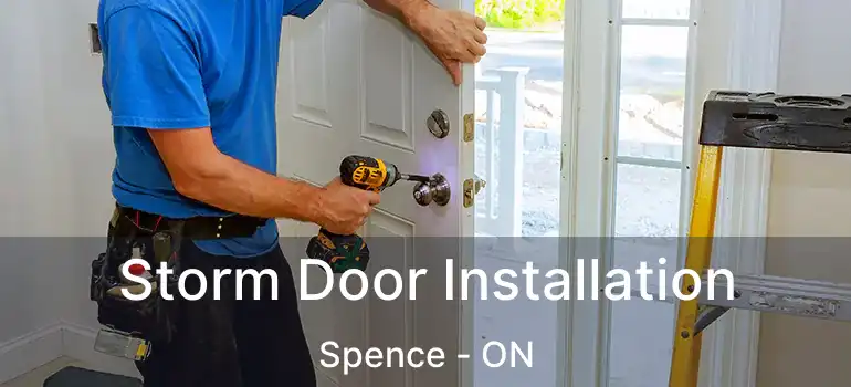  Storm Door Installation Spence - ON