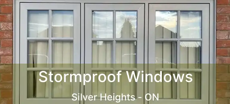  Stormproof Windows Silver Heights - ON