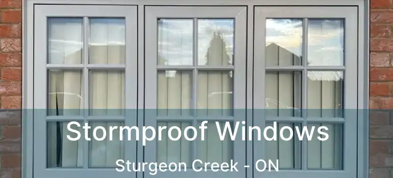  Stormproof Windows Sturgeon Creek - ON