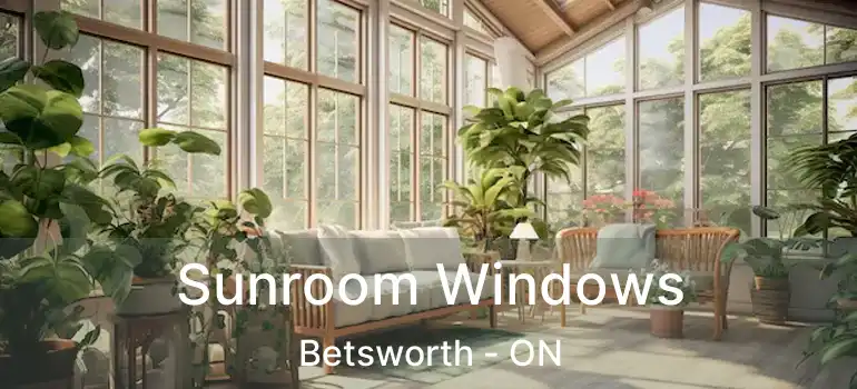  Sunroom Windows Betsworth - ON
