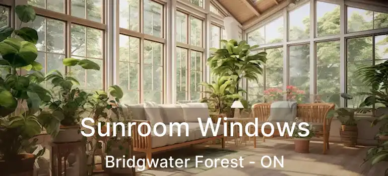  Sunroom Windows Bridgwater Forest - ON