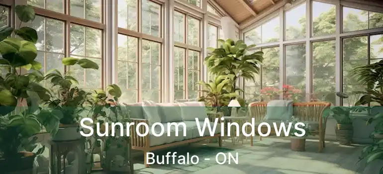  Sunroom Windows Buffalo - ON