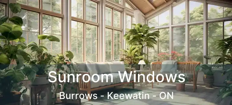  Sunroom Windows Burrows - Keewatin - ON