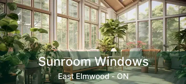  Sunroom Windows East Elmwood - ON