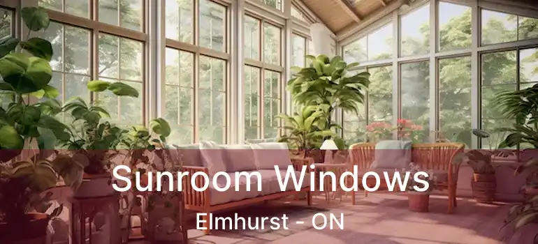  Sunroom Windows Elmhurst - ON
