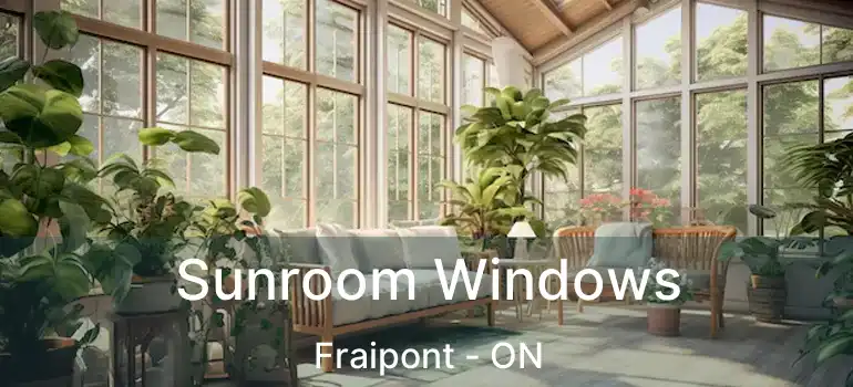  Sunroom Windows Fraipont - ON