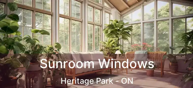  Sunroom Windows Heritage Park - ON