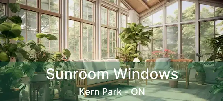  Sunroom Windows Kern Park - ON