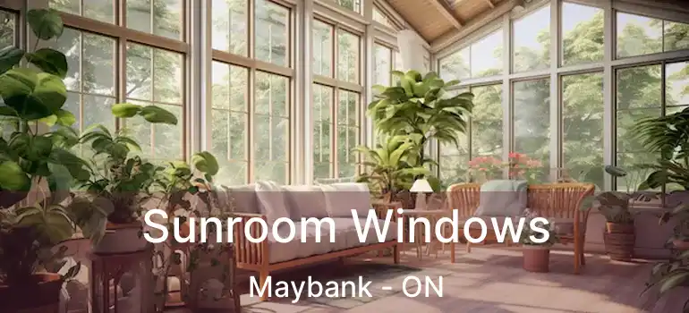  Sunroom Windows Maybank - ON