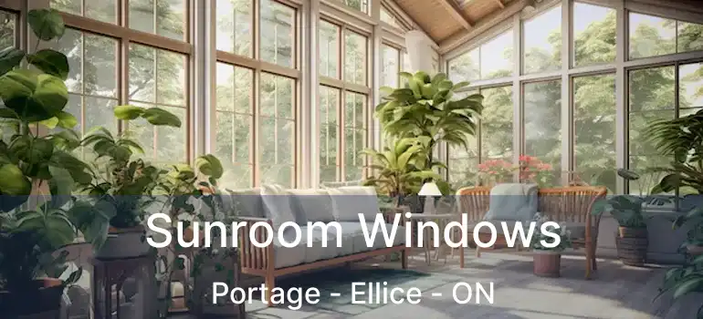  Sunroom Windows Portage - Ellice - ON