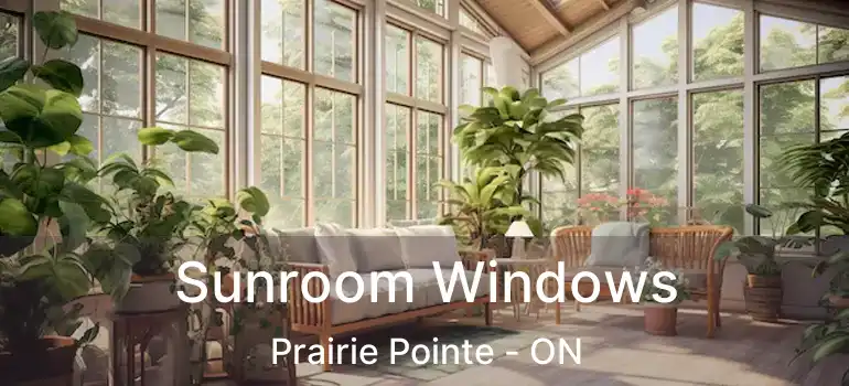  Sunroom Windows Prairie Pointe - ON