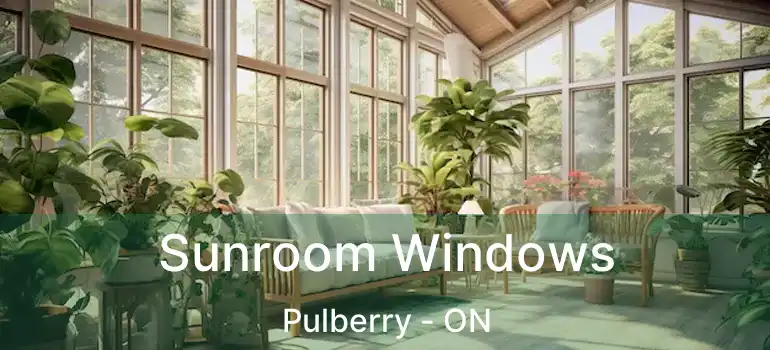  Sunroom Windows Pulberry - ON