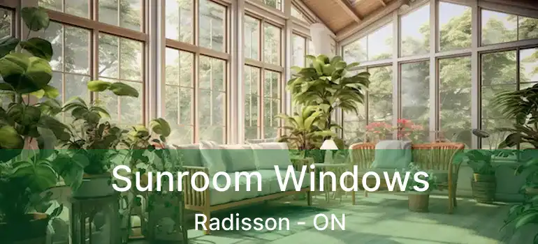  Sunroom Windows Radisson - ON