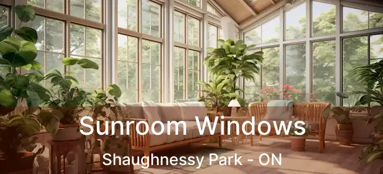  Sunroom Windows Shaughnessy Park - ON