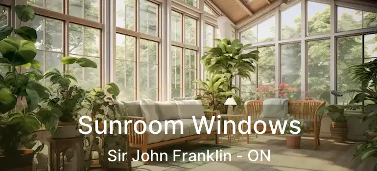  Sunroom Windows Sir John Franklin - ON