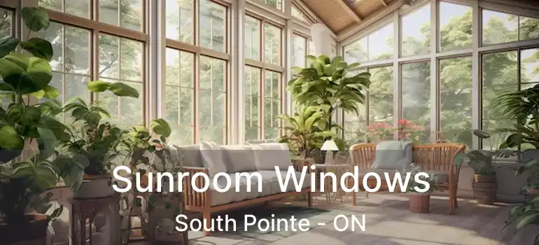  Sunroom Windows South Pointe - ON