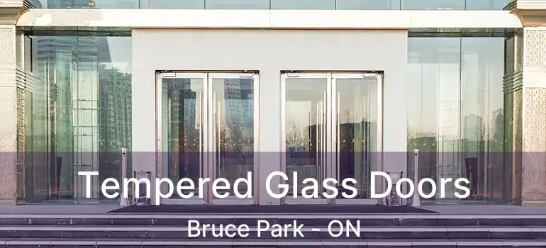 Tempered Glass Doors Bruce Park - ON