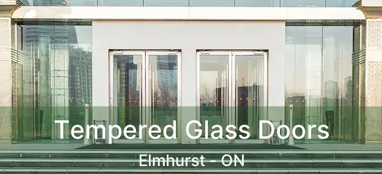  Tempered Glass Doors Elmhurst - ON