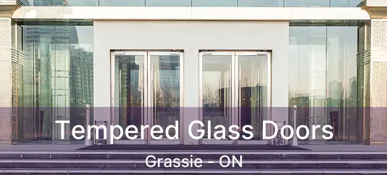  Tempered Glass Doors Grassie - ON