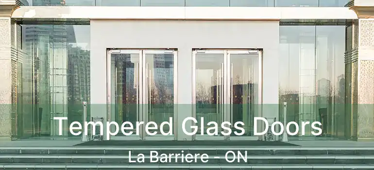 Tempered Glass Doors La Barriere - ON