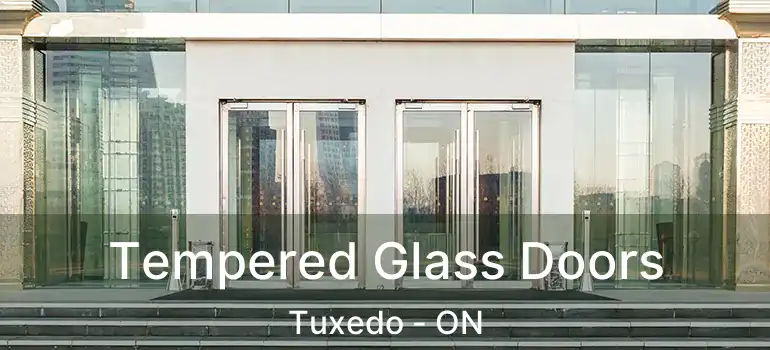  Tempered Glass Doors Tuxedo - ON