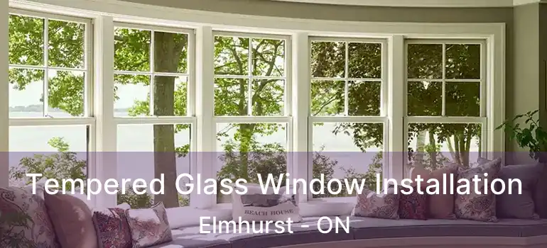  Tempered Glass Window Installation Elmhurst - ON