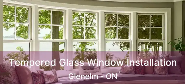  Tempered Glass Window Installation Glenelm - ON