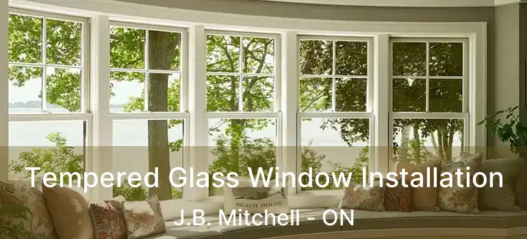  Tempered Glass Window Installation J.B. Mitchell - ON