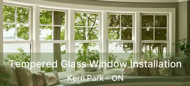  Tempered Glass Window Installation Kern Park - ON