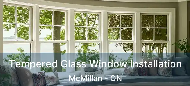  Tempered Glass Window Installation McMillan - ON