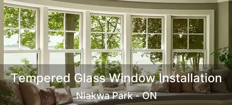  Tempered Glass Window Installation Niakwa Park - ON