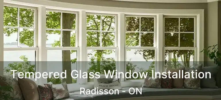  Tempered Glass Window Installation Radisson - ON